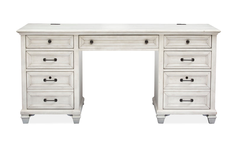 Newport - Executive Desk - Alabaster