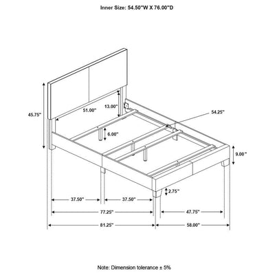 Dorian - Upholstered Bed - Grand Furniture GA