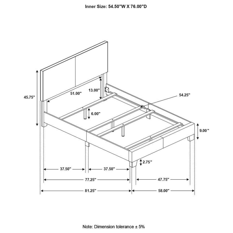 Dorian - Upholstered Bed - Grand Furniture GA