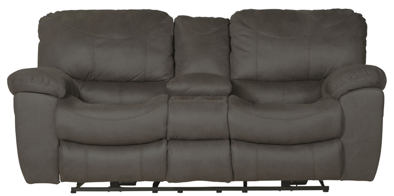 Trent - Reclining Console Loveseat