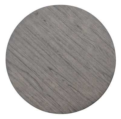 Commerce And Market - Round End Table - Dark Gray.