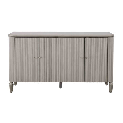 Charming - Champagne Four Door Credenza.