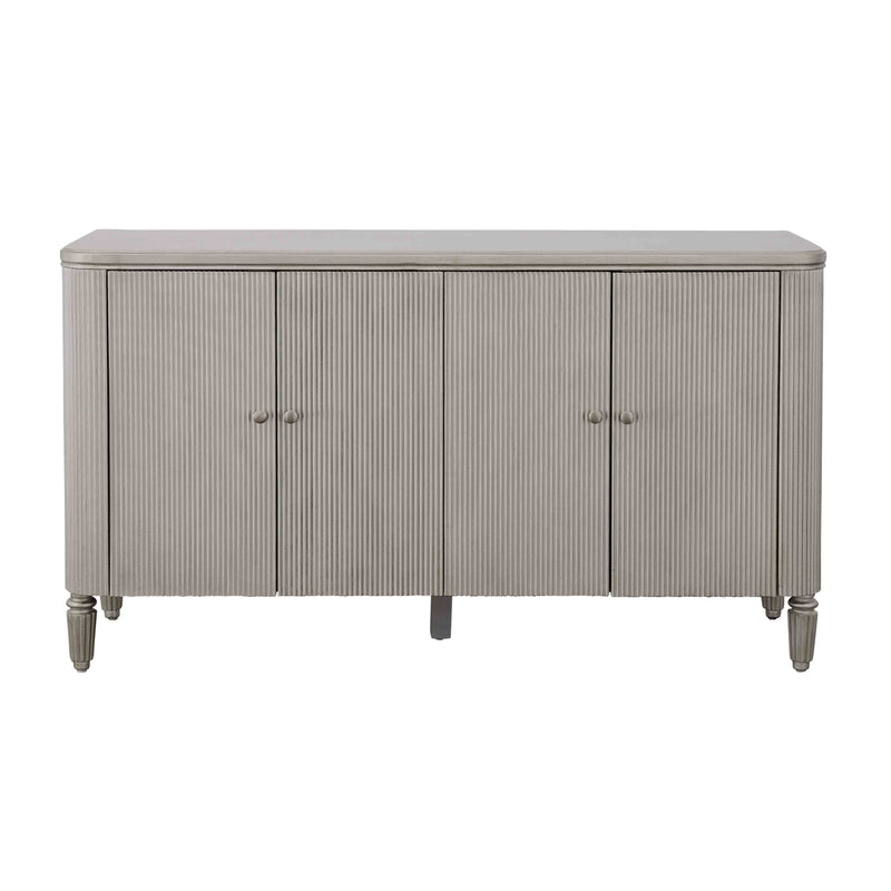 Charming - Champagne Four Door Credenza.