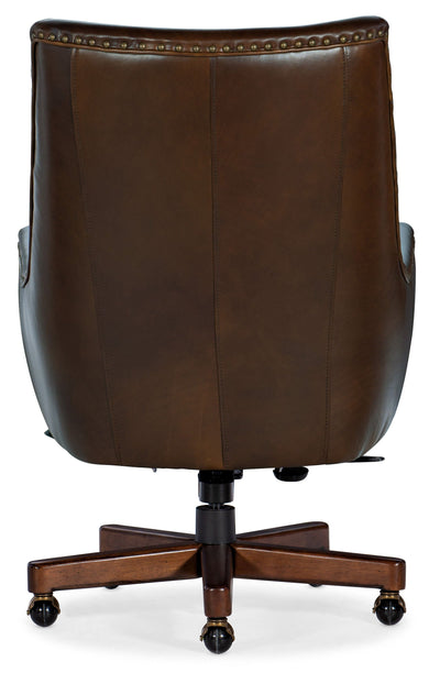 Kent - Executive Swivel Tilt Chair - Brown Dark