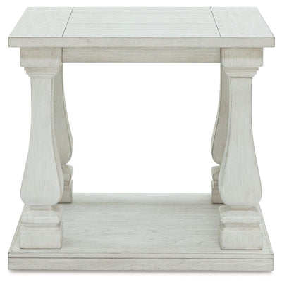 Arlendyne - Antique White - Rectangular End Table.