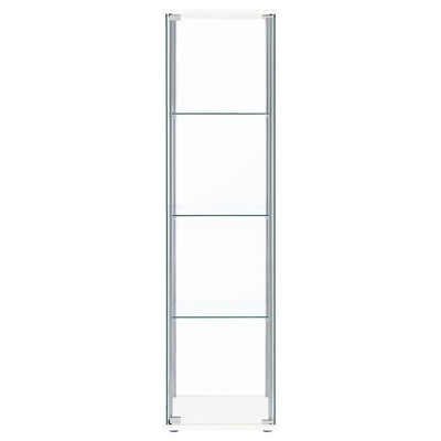 Bellatrix - Rectangular 4-shelf Curio Cabinet