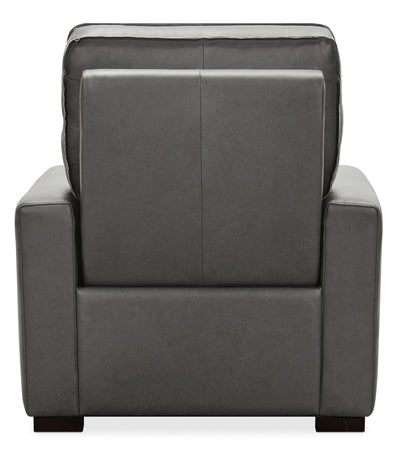 Braeburn - Leather Recliner With Power Headrest.