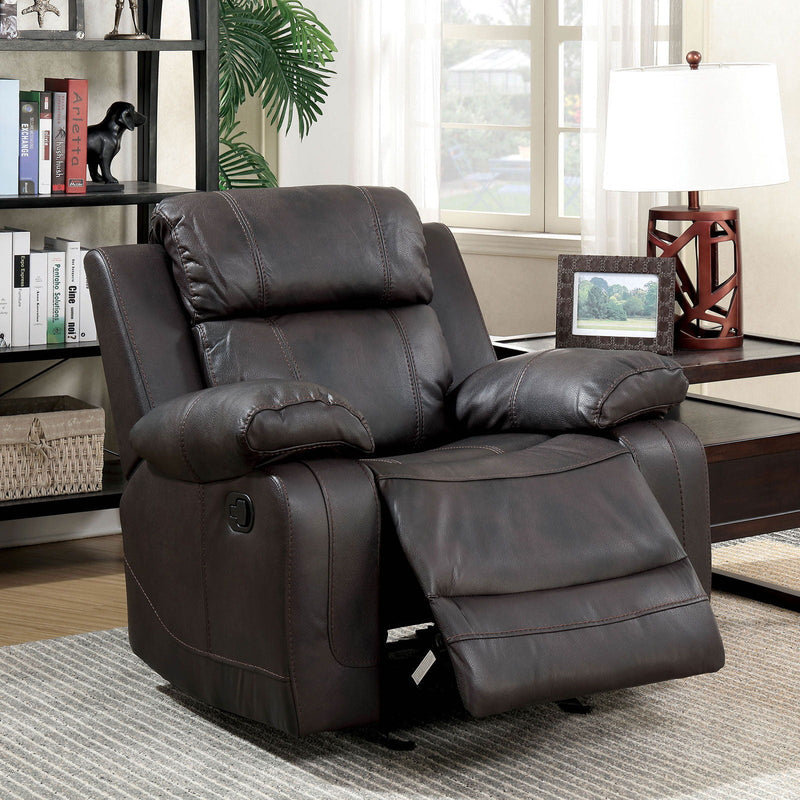 Pondera - Recliner - Dark Brown