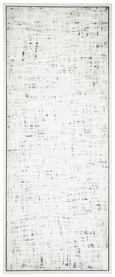 Daxonport - Gray / Taupe - Wall Art.