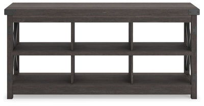 Freedan - Grayish Brown - Large TV Stand.