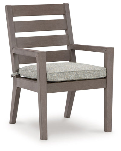 Hillside Barn - Gray / Brown - Arm Chair With Cushion (Set of 2)