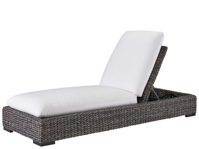 Coastal Living Outdoor - Montauk Chaise Lounge - Dark Gray.