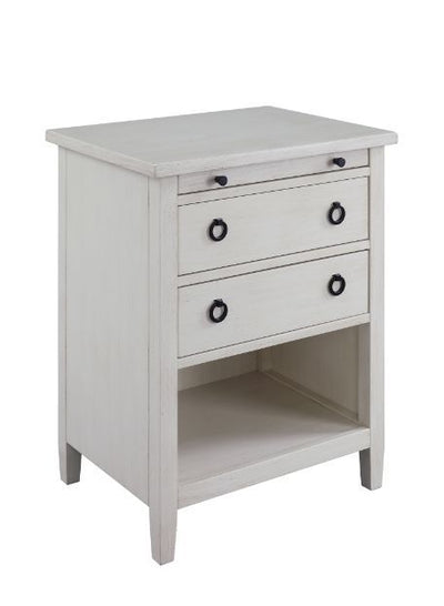 Halim - Accent Table - Antique White Finish - Grand Furniture GA