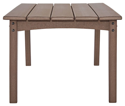 Emmeline - Brown - Rectangular Cocktail Table.