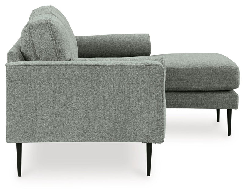 Hazela - Charcoal - Sofa Chaise.