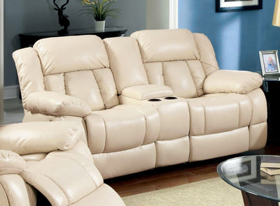 Barbado - Loveseat With 2 Recliners - Ivory - Grand Furniture GA
