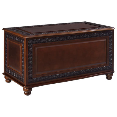 Finlay - Flip Open Storage Cedar Chest - Deep Tobacco - Accent Chests - Grand Furniture GA