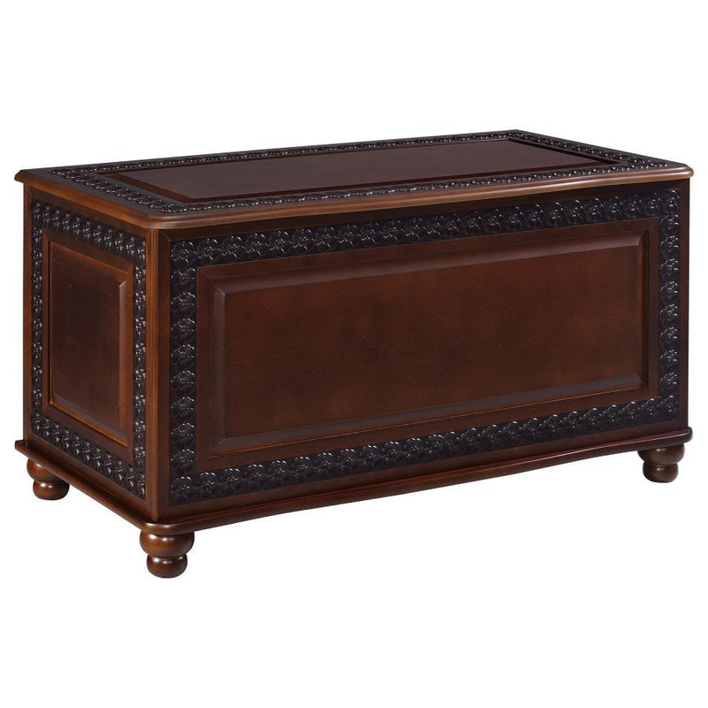 Finlay - Flip Open Storage Cedar Chest - Deep Tobacco - Accent Chests - Grand Furniture GA