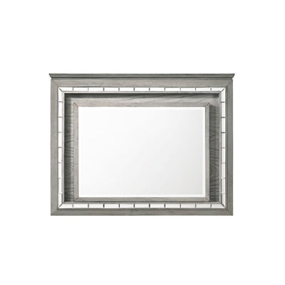 Antares - Mirror - Light Gray Oak - Grand Furniture GA