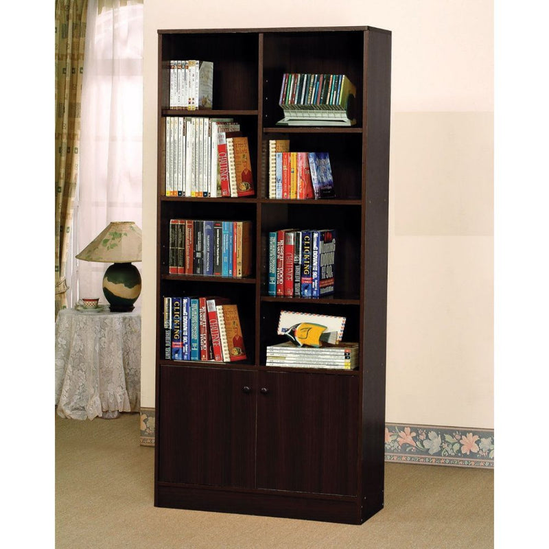 Verden - Bookshelf - Espresso - Grand Furniture GA