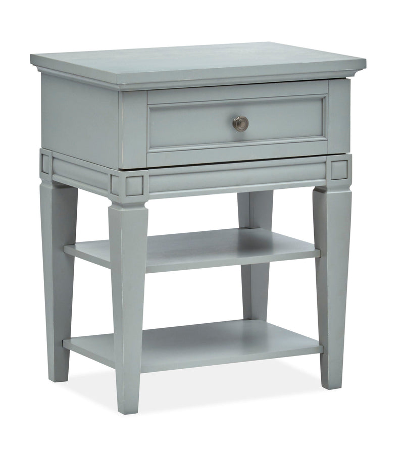 Glenbrook - Open Nightstand - Pebble.