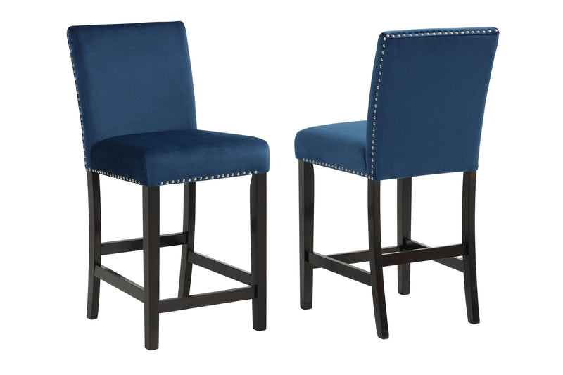 Lennon - Counter Side Chair (Set of 2) - Blue