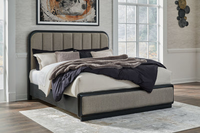 Rowanbeck - Upholstered Panel Bed