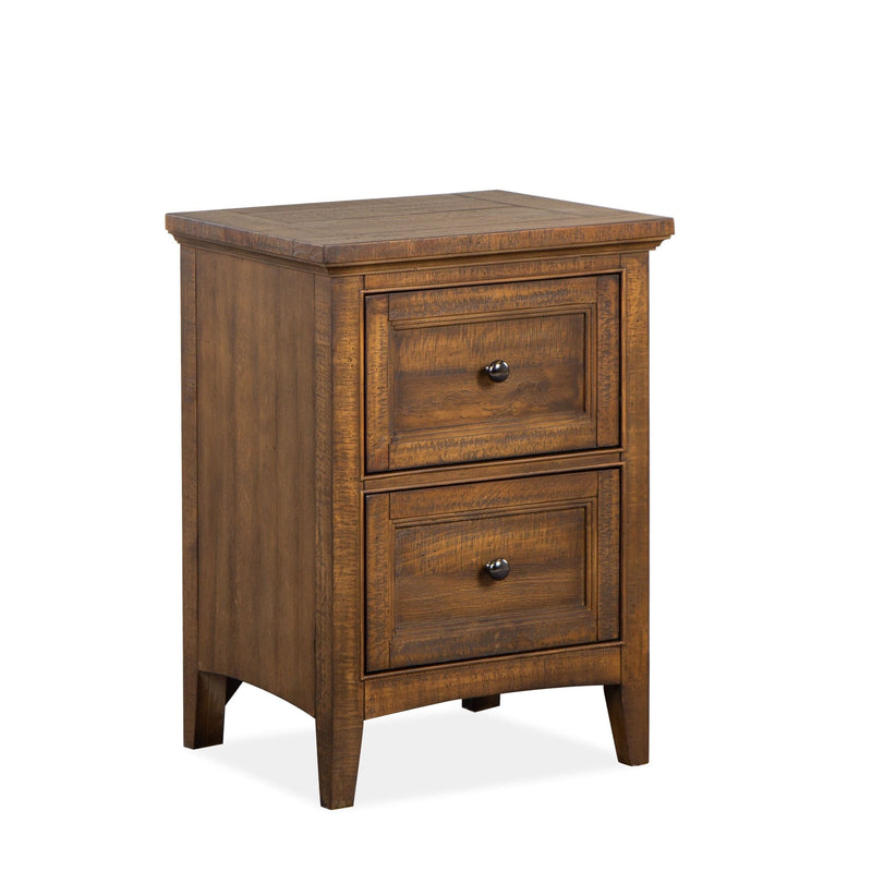 Bay Creek - Small Drawer Nightstand - Toasted Nutmeg.