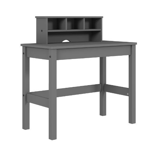 Logan - Writing Desk - Gray Finish