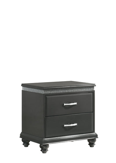 Frampton - Nightstand - Gray - Grand Furniture GA