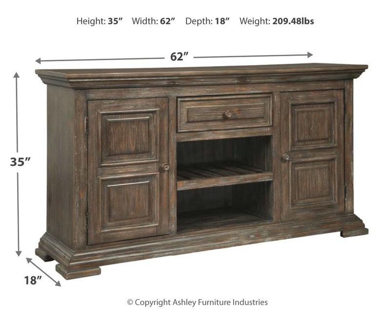 Wyndahl - Rustic Brown - Dining Room Server.