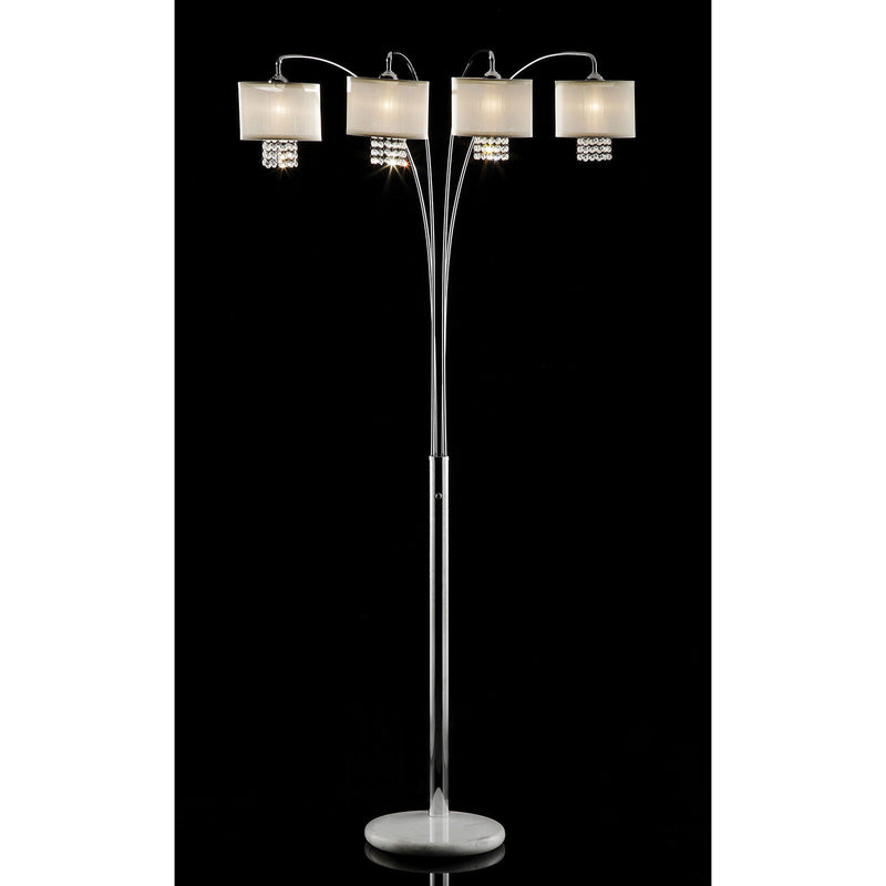 Claris - Arc Lamp - Ivory - Grand Furniture GA