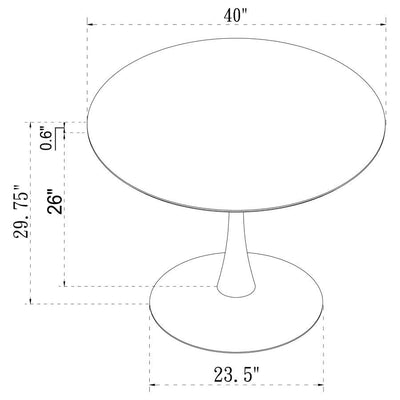 Arkell - Round Pedestal Dining Table - Dining Tables - Grand Furniture GA