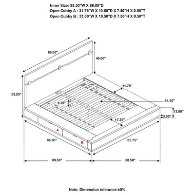 Winslow - Storage Bed - Storage Beds - Grand Furniture GA