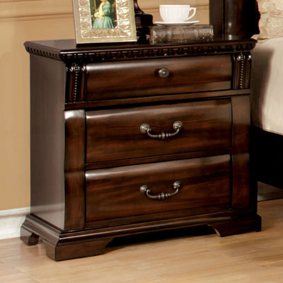 Burleigh - Nightstand - Cherry - Grand Furniture GA