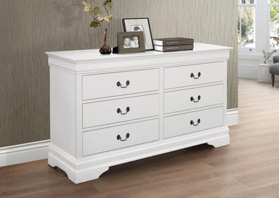 Louis Philippe - Six-drawer Dresser