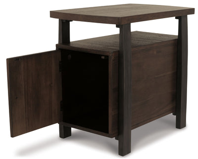 Vailbry - Brown - Chair Side End Table.