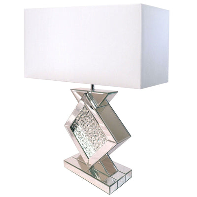 Desma - Table Lamp - Champagne / White.