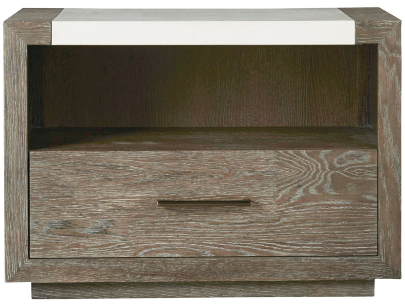 Modern - Wilshire Nightstand - Light Brown