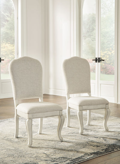 Arlendyne - Antique White - Dining Uph Side Chair (Set of 2).