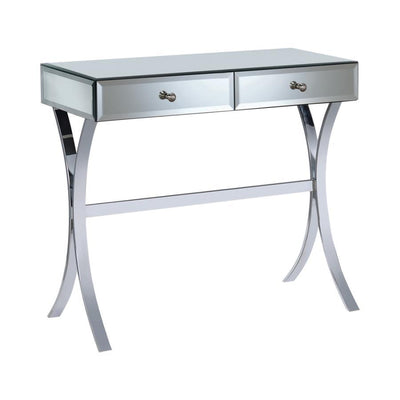 Scilla - 2-Drawer Console Table - Clear Mirror.