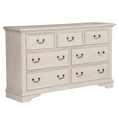 Bayside - 7 Drawer Dresser - White