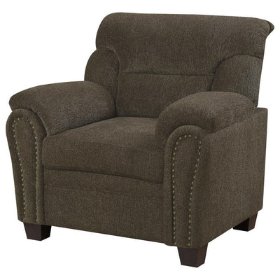 Clemintine - Upholstered Chair with Nailhead Trim - Grand Furniture GA