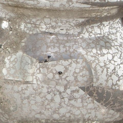 Rosario - Silver Finish - Candle Holder Set (Set of 3).