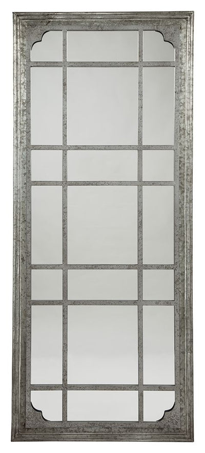 Remy - Antique Gray - Floor Mirror.