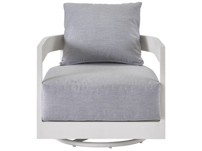 Coastal Living Outdoor - South Beach Swivel Lounge Chair - Pearl Silver.