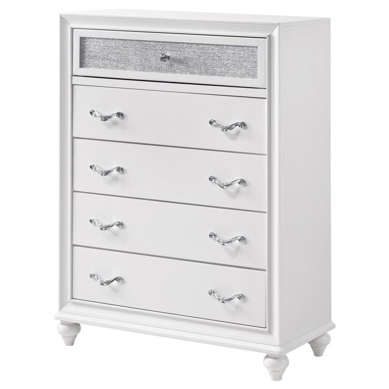 Barzini - 5-drawer Chest - Accent Chests - Grand Furniture GA