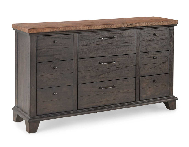 Bear Creek Dresser, Brown 64Wx17Dx36H