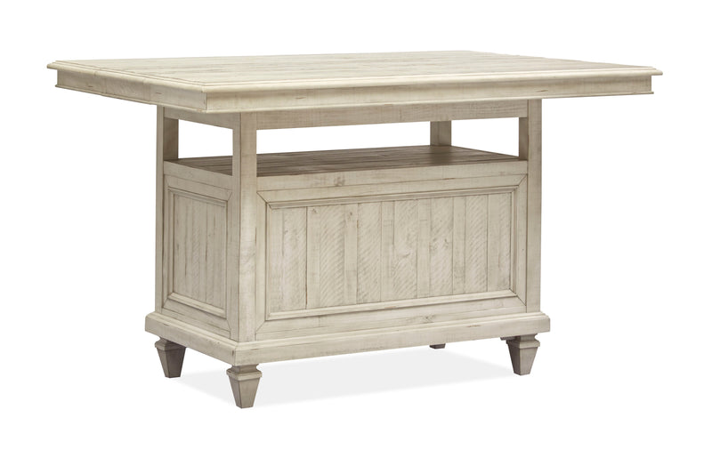 Newport - Rectangular Counter Table - Alabaster