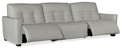 Reaux - Power Recline Sofa With Power Recliners.